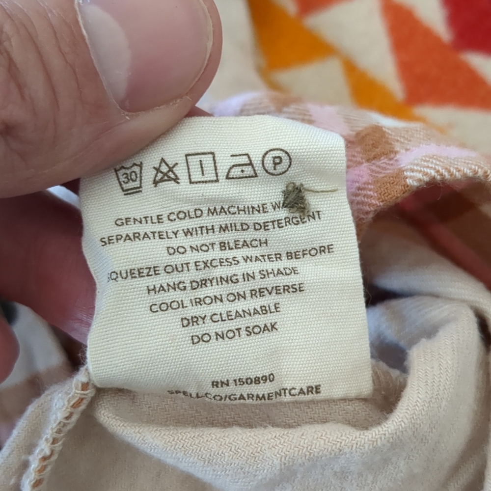 Spell And The Gypsy Basecamp Flannel Musk Long Sleeve Button Shirt Large - Picture 12 of 12